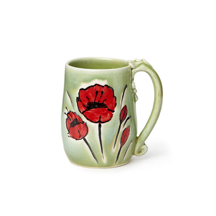 Poppy Print Mug