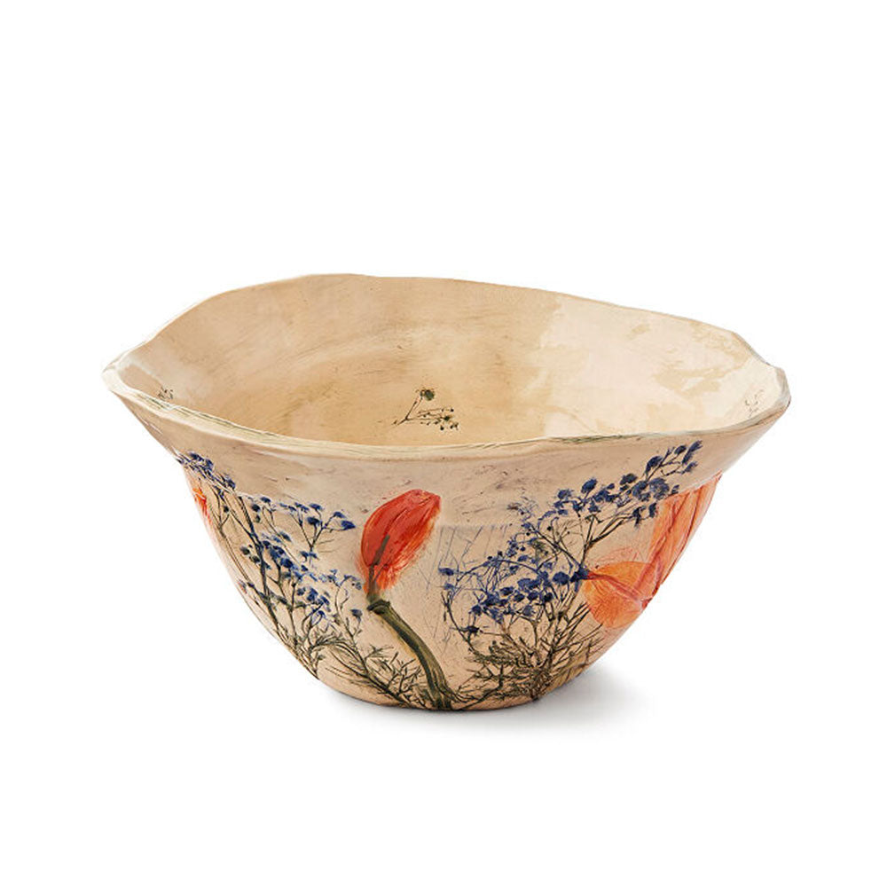 Floral Serving Bowl