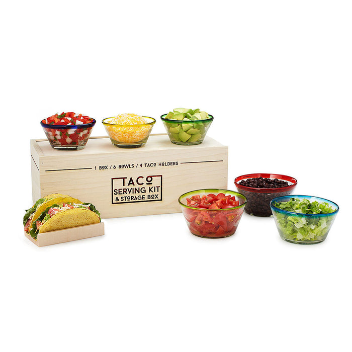 Taco Serving Kit & Storage Box