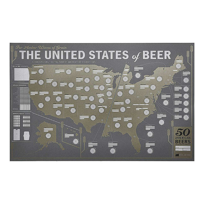 United States Beer Tasting Map