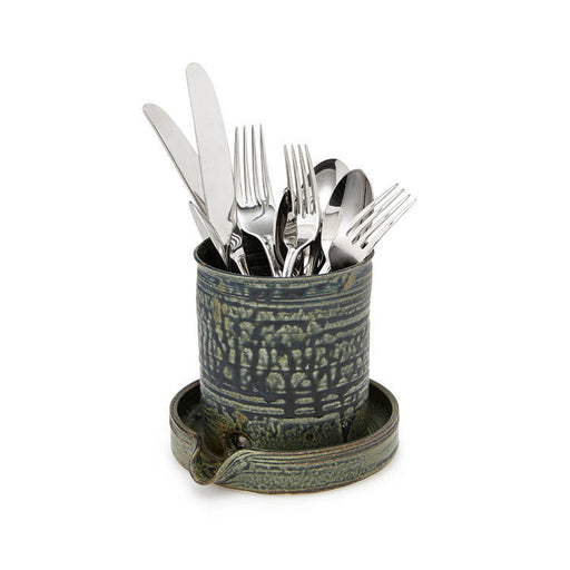 Utensil Caddy with Drainer