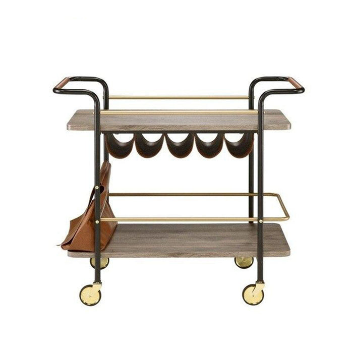 Bar Cart with Handles