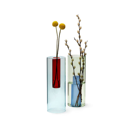 Reversible Glass Vase